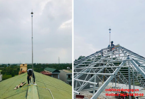 Những lưu ý quan trọng khi lắp đặt cột chống sét