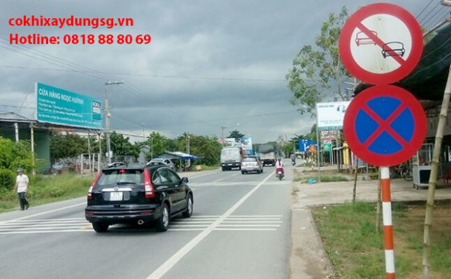 Vị trí lắp đặt biển báo
