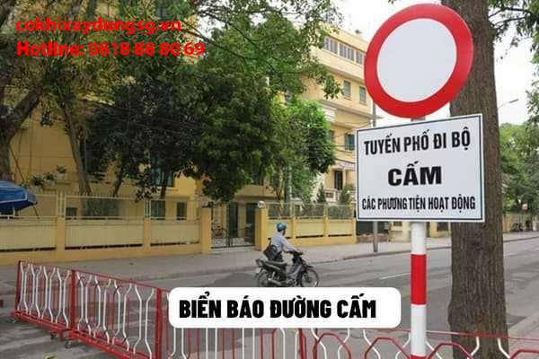 Quy định về hiệu lực và vị trí đặt biển báo đường cấm