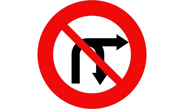 Những lưu ý quan trọng để tránh vi phạm lỗi cấm rẽ, quay đầu