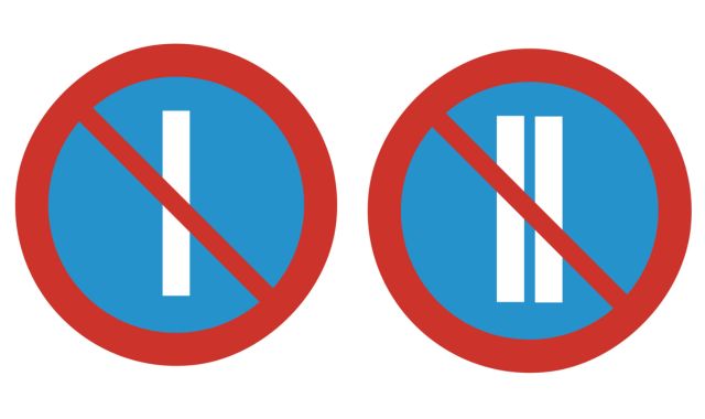 Biển báo cấm đỗ xe theo ngày