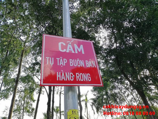 Thực trạng và giải pháp nâng cao hiệu quả của biển báo cấm họp chợ