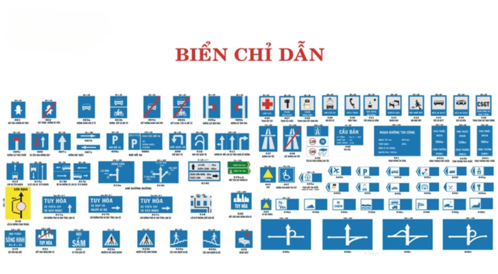 Đặc điểm nhận diện và phân loại biển chỉ dẫn giao thông
