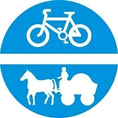 Nhóm biển hiệu lệnh R.304 – Đường dành cho xe thô sơ