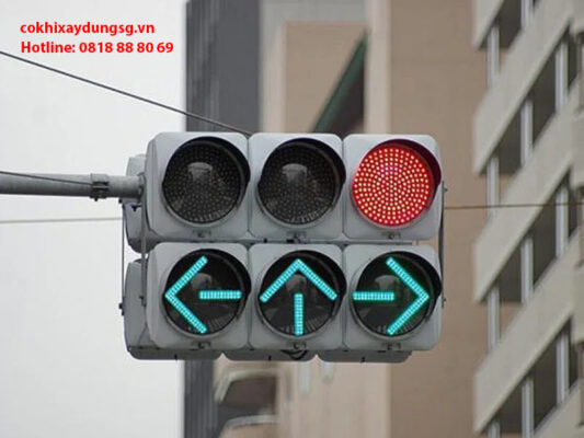Quy tắc đối với đèn tín hiệu hình mũi tên