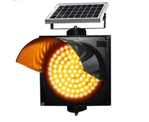 Đèn chớp vàng cảnh báo năng lượng mặt trời