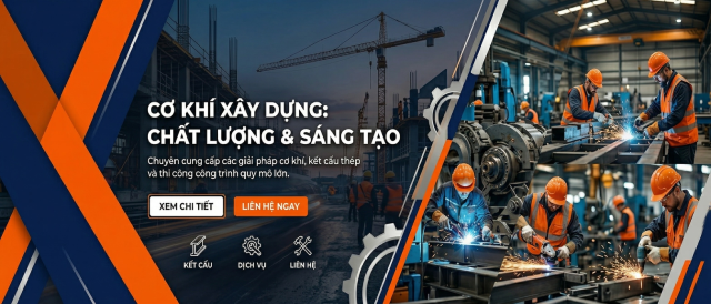Cơ khí xây dựng: Chất lượng & Sáng tạo