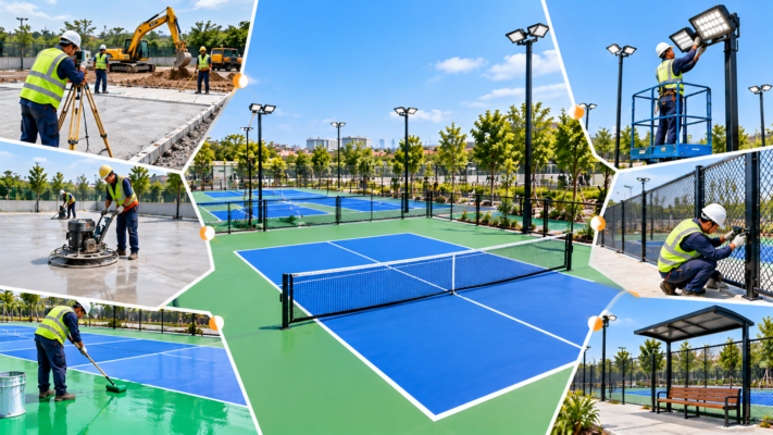 Tại Sao Nên Lựa Chọn Nhà Thầu Chuyên Biệt Cho Từng Hạng Mục Thi Công Sân Pickleball?